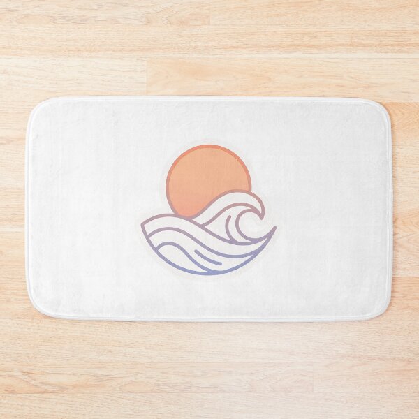 Item preview, Minimal Ocean Wave Sunset Aesthetic Design | Modern Beach Graphic for T-Shirt Hoodie Apparel designed and sold by Morden-Design.