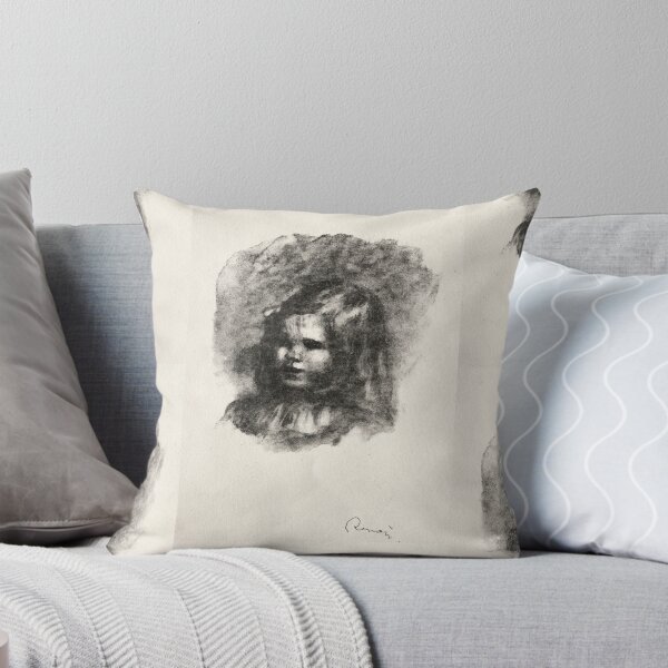 Item preview, Claude Renoir Turned to the Left by Pierre-Auguste Renoir: Impressionist Portrait Poster designed and sold by artofuniverse.