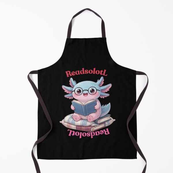 Item preview,  Happy axolotl reading book - poster designed and sold by SkyTrailKin.