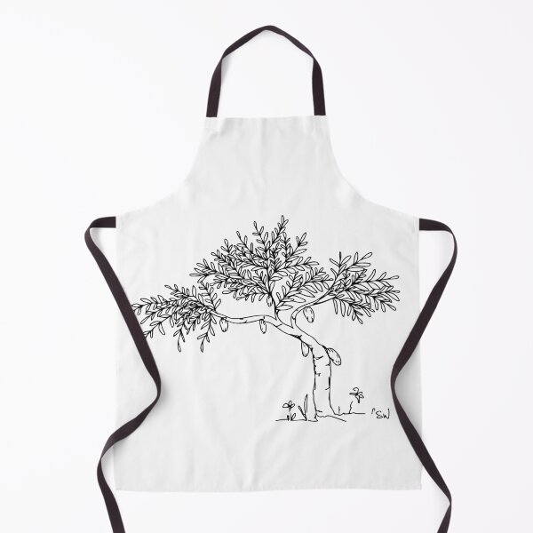 Item preview, Cacao Tree, Line Drawing Symmetric Minimalist Aesthetic Natural Design designed and sold by SWSandraWechner.