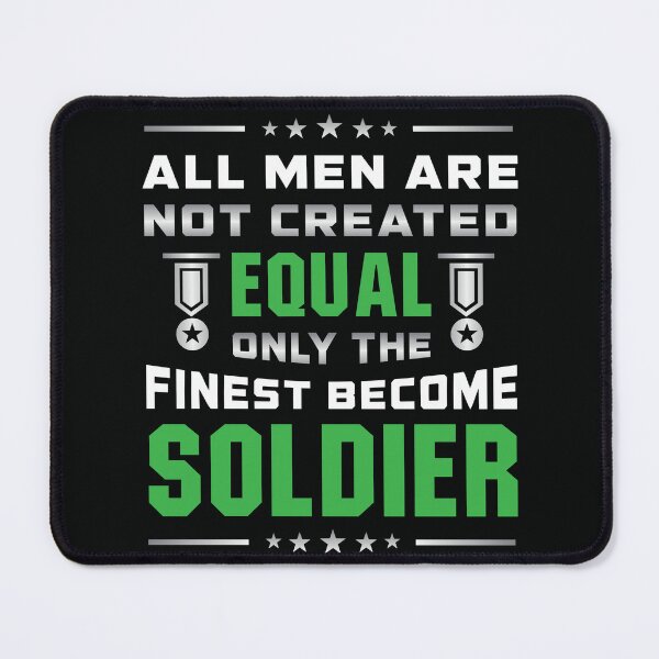 Item preview, Only The Finest Become Soldiers - Patriotic Military Pride Quote designed and sold by 19Beauty.