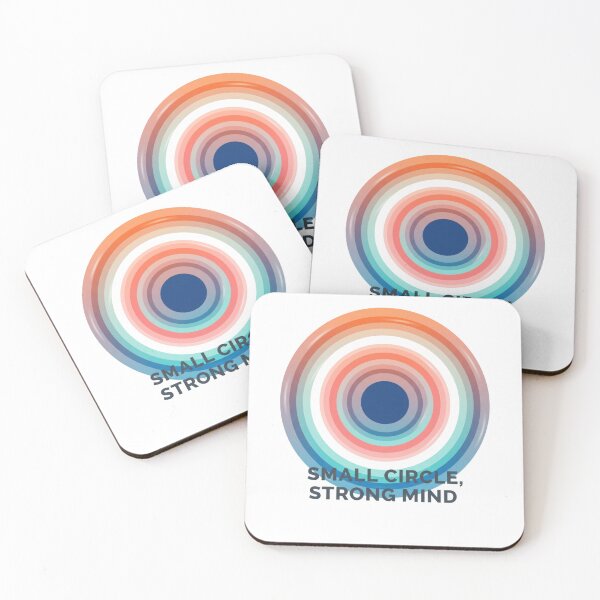 Item preview, Small Circle Strong Mind Colorful Illustrative Introvert Artwork designed and sold by Quiet Mode Studio.