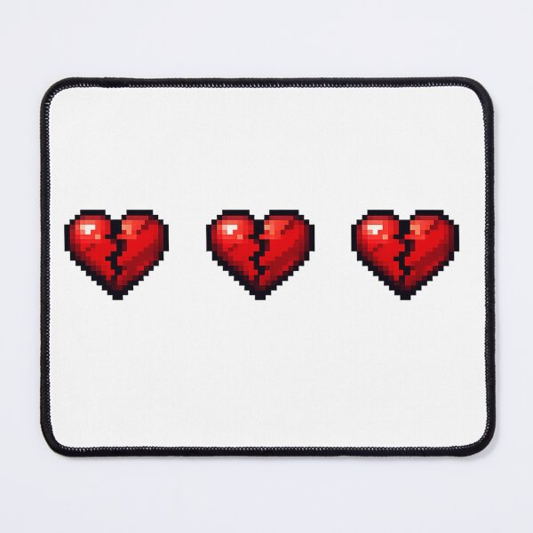 Item preview, Hardcore Hearts Pixel Minimal Design designed and sold by Ana Gómez.