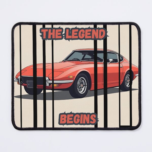 Item preview, Toyot 2000GT, 1967 Japan’s first supercar with clean elegant lines text The Legend Begins 12 designed and sold by Neon G.