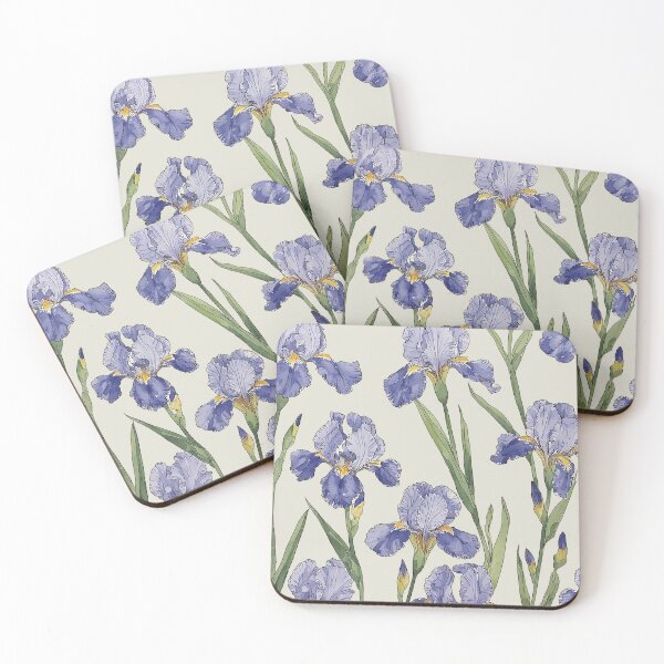 Item preview, Blue Iris Blossoms designed and sold by tonymagnerart.