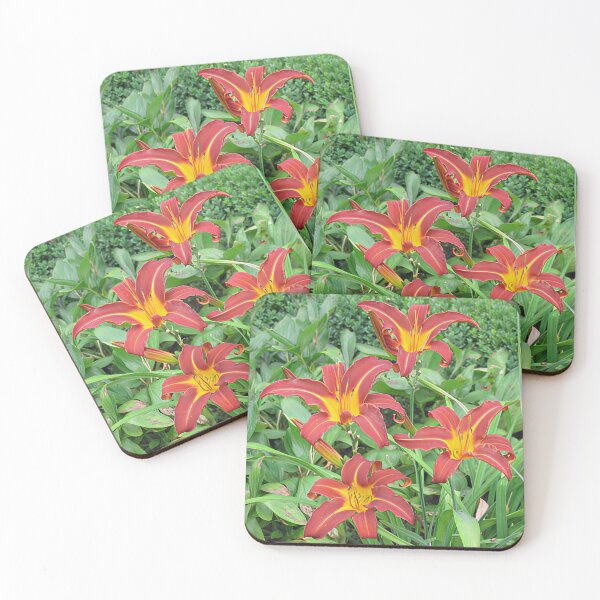 Item preview, Red Day Lilies designed and sold by Katy Fryd.