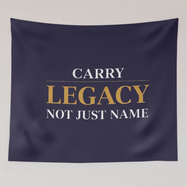 Item preview, Carry Legacy Not Just Name African Inspirational Typography Design for men designed and sold by The Melanic.