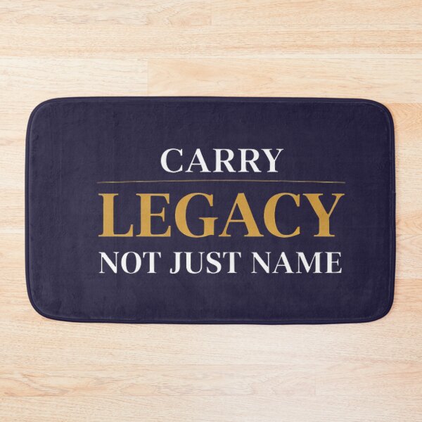 Item preview, Carry Legacy Not Just Name African Inspirational Typography Design for men designed and sold by The Melanic.