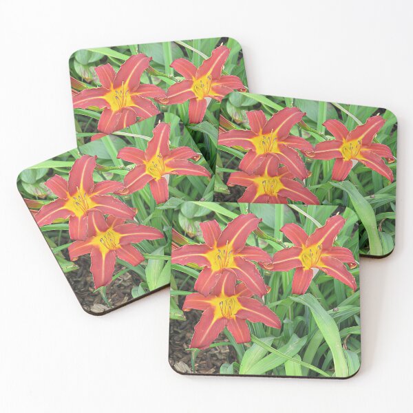 Item preview, Red Day Lilies II designed and sold by Katy Fryd.