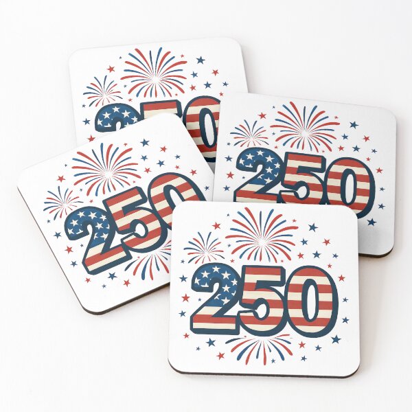 Item preview, 250 Stars and Stripes – Patriotic Fireworks Design for America 250 designed and sold by Brainy Bites19.