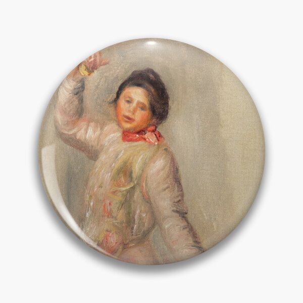 Item preview, Danseuse Aux Castagnettes by Pierre-Auguste Renoir: Elegant Impressionist Poster designed and sold by artofuniverse.