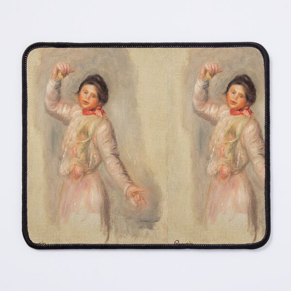 Item preview, Danseuse Aux Castagnettes by Pierre-Auguste Renoir: Elegant Impressionist Poster designed and sold by artofuniverse.