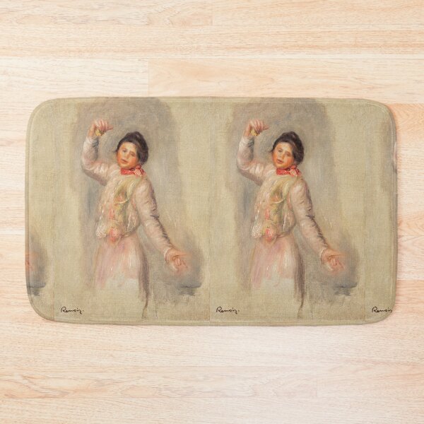 Item preview, Danseuse Aux Castagnettes by Pierre-Auguste Renoir: Elegant Impressionist Poster designed and sold by artofuniverse.