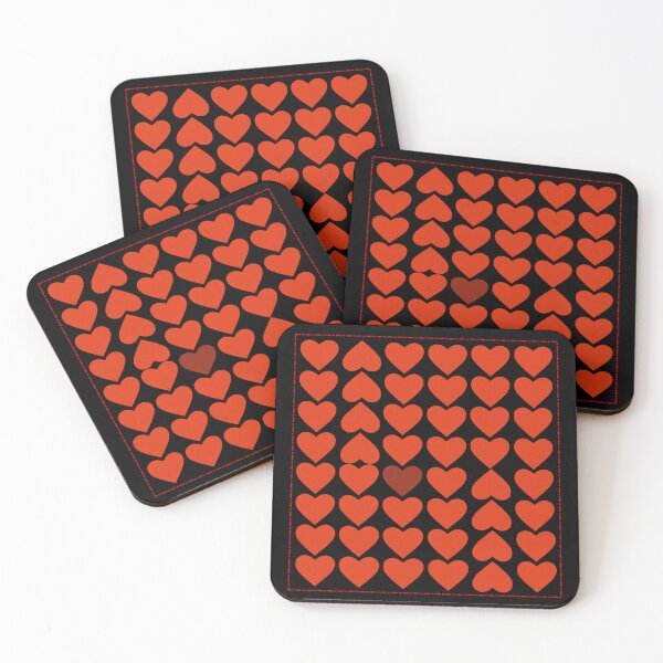 Item preview, Red heart, read hearts, heart patterns designed and sold by pixperienz4u.