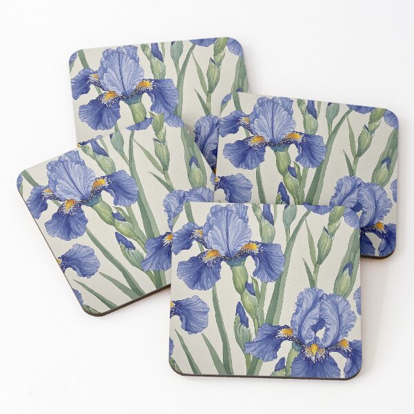 Item preview, Blue Iris Blossoms designed and sold by tonymagnerart.