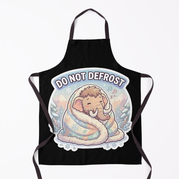Item preview, Woolly Mammoth - Do Not Defrost Cozy Blanket Burrito  designed and sold by WowDezign.