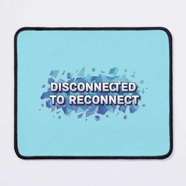 Item preview, Disconnected To Reconnect Colorful Illustrative Introvert Design designed and sold by Quiet Mode Studio.