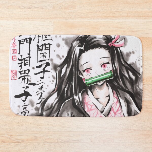 Item preview,  Nezuko Neon Sumi-e  designed and sold by AnimeArsenalPrints.