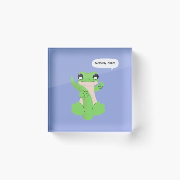 Item preview, Peaceful Indifference Gecko designed and sold by Anavak.