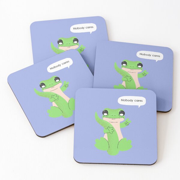 Item preview, Peaceful Indifference Gecko designed and sold by Anavak.