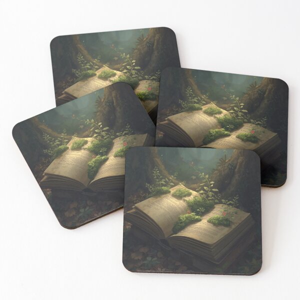 Item preview, Heart Library Soul Forest | Bookish Nature Lover Gift designed and sold by YvkafromPoland.