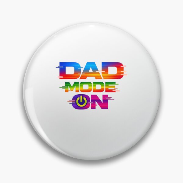 Item preview, Dad Mode ON - Bold Glitch Typography for Tech-Savvy Dads designed and sold by MKreative Studio.