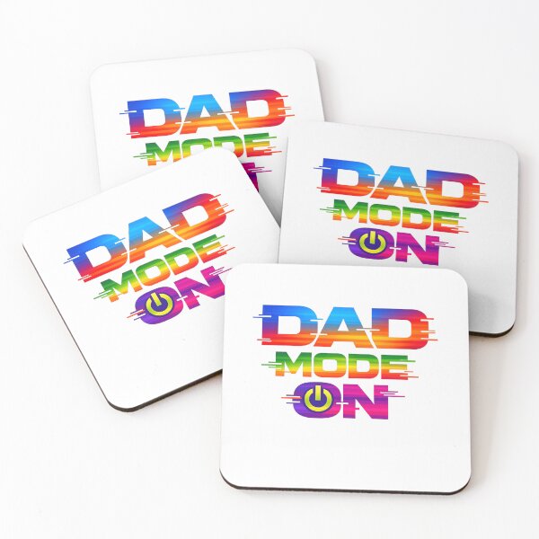 Item preview, Dad Mode ON - Bold Glitch Typography for Tech-Savvy Dads designed and sold by MKreative Studio.