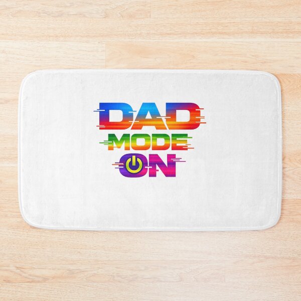 Item preview, Dad Mode ON - Bold Glitch Typography for Tech-Savvy Dads designed and sold by MKreative Studio.