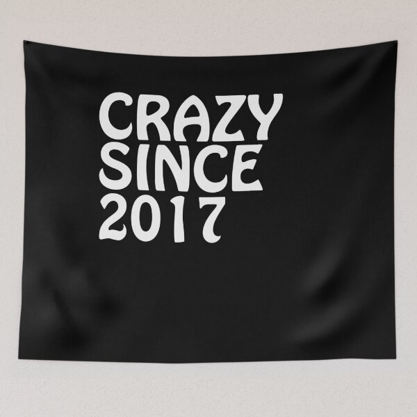 Item preview, Crazy Since 2017 Crazy Friend Gift Shirt designed and sold by shoppzee.