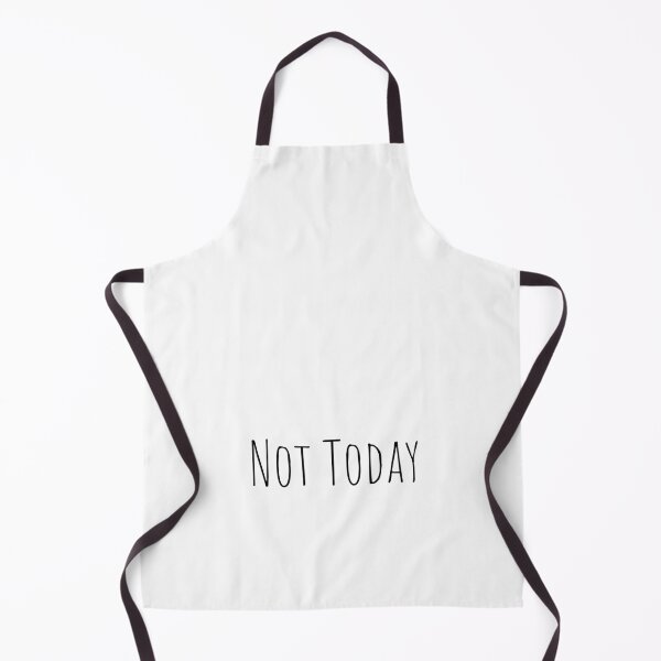 Item preview, Not Today Minimal Dark Aesthetic Quote designed and sold by GraveyardGlam.
