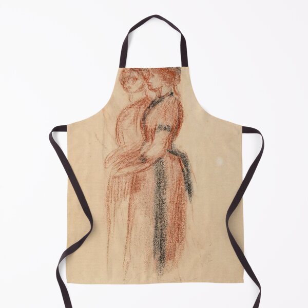 Item preview, Deux Elegantes by Pierre-Auguste Renoir: Impressionist Figure Study Poster designed and sold by artofuniverse.