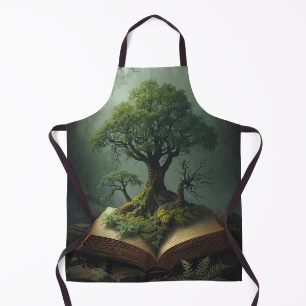 Item preview, Heart Library Soul Forest | Bookish Nature Lover Gift designed and sold by YvkafromPoland.