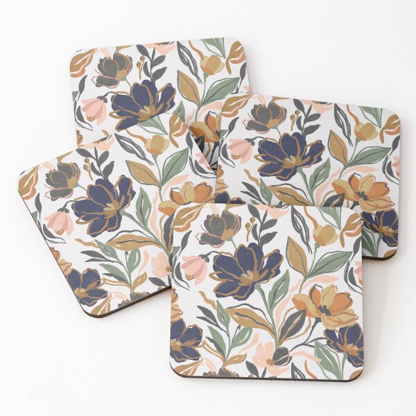 Item preview, Modern Botanical Brush Florals designed and sold by mmartabc.