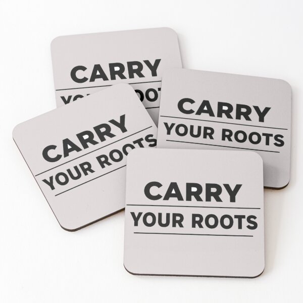 Item preview, Carry Your Roots Inspirational African Minimalist Quote Design gifts for men and women designed and sold by The Melanic.