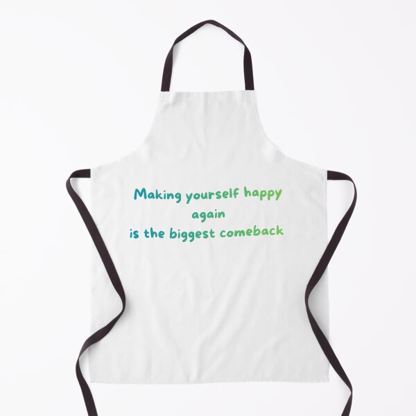 Item preview, Making Yourself Happy Again – The Biggest Comeback – Motivational Quote designed and sold by iccdesignsshop.