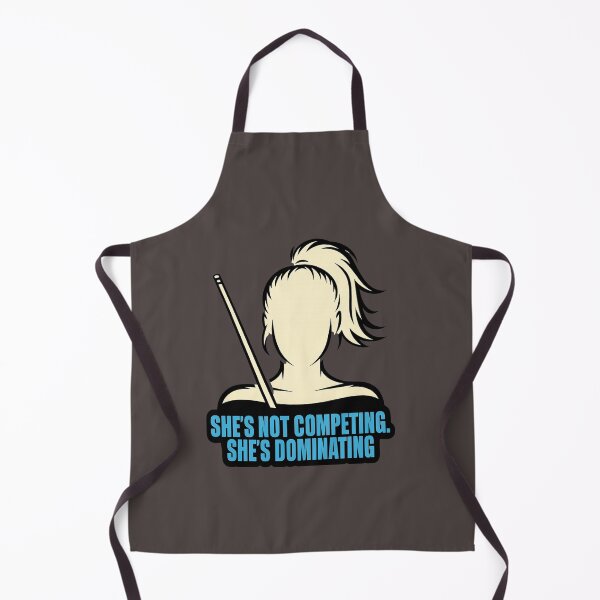 Item preview, woman pool player, not competing  designed and sold by Crazyhuskychick.