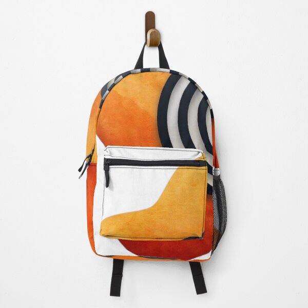 Item preview, Orange Gradient Flower with Concentric Circle Core designed and sold by blacK1982White.