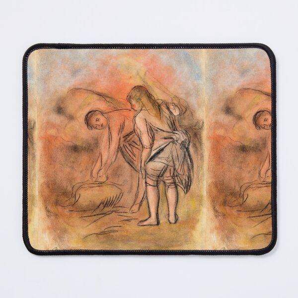 Item preview, Deux Jeunes Filles Au Bord De La Mer by Pierre-Auguste Renoir: Impressionist Poster designed and sold by artofuniverse.