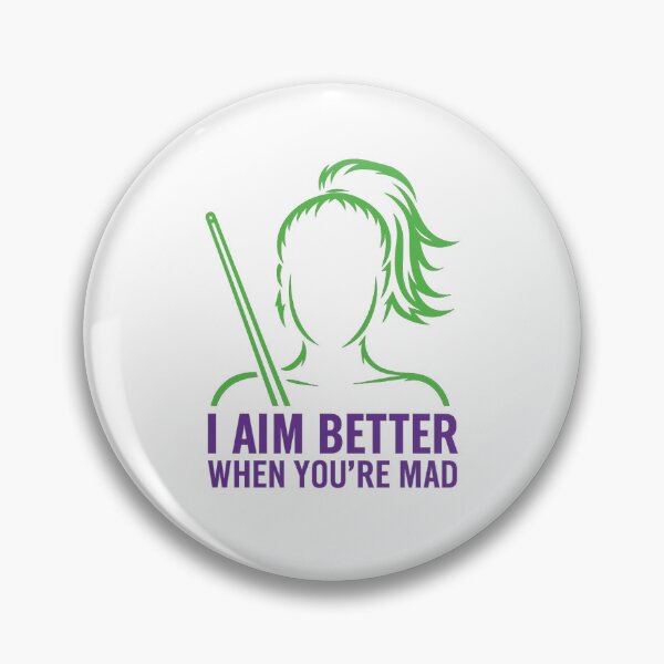 Item preview, Women pool players, i aim better designed and sold by Crazyhuskychick.