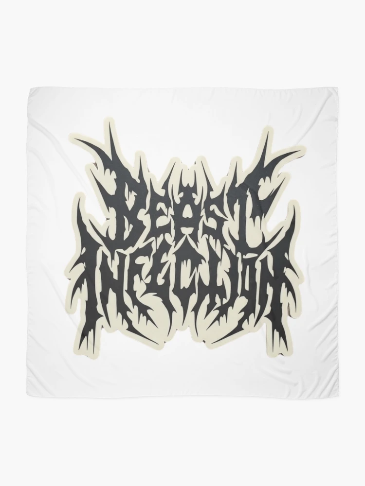 Thumbnail 2 of 3, Scarf, Aggressive Shadow Typography designed and sold by RickyStick.