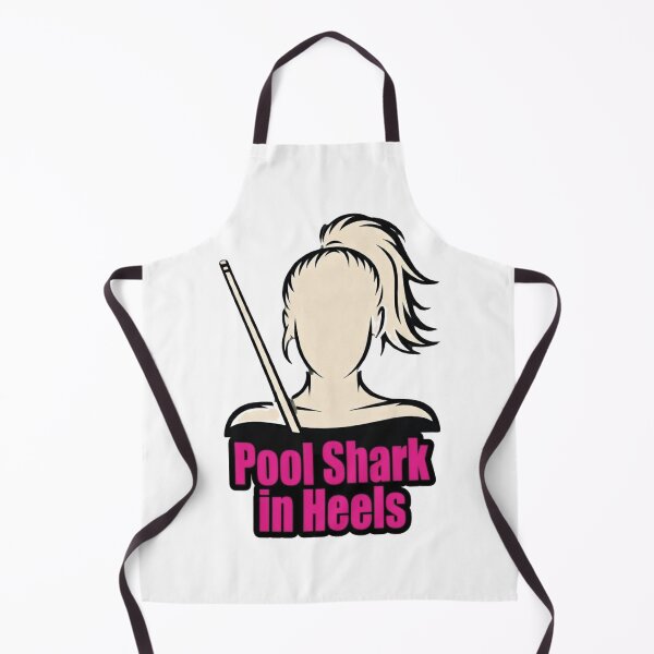 Item preview, woman pool player, pool shark designed and sold by Crazyhuskychick.