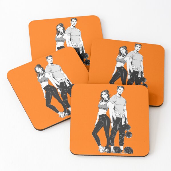 Item preview, Modern Fitness Duo designed and sold by StorySeller85.