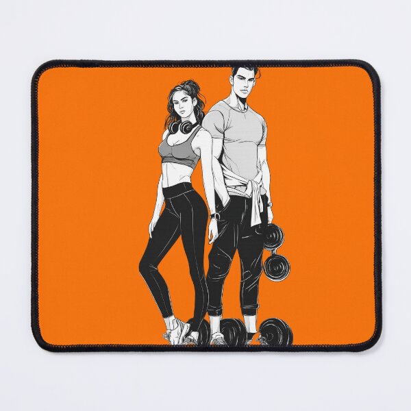 Item preview, Modern Fitness Duo designed and sold by StrongEveryDayStore.