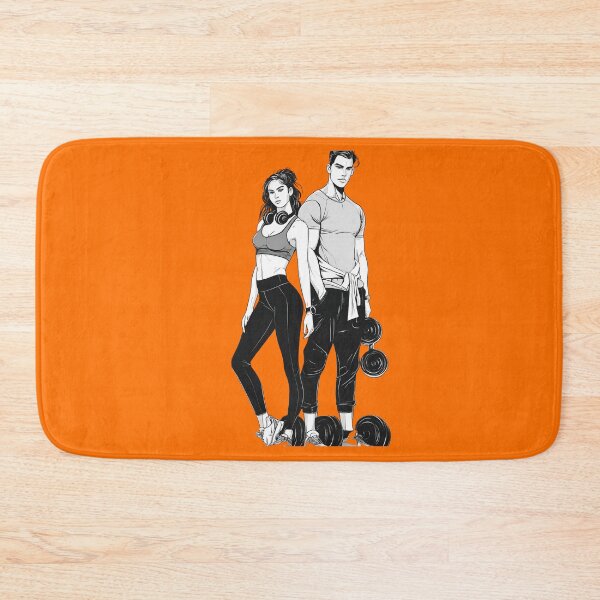 Item preview, Modern Fitness Duo designed and sold by StrongEveryDayStore.