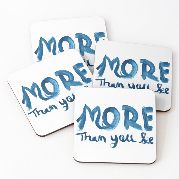 Item preview, Minimal Abstract Typography More Than You See designed and sold by Kraalikaa.