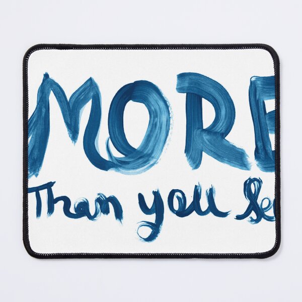 Item preview, Minimal Abstract Typography More Than You See designed and sold by Kraalikaa.
