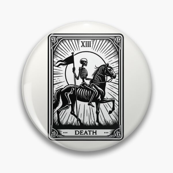 Item preview, Death tarot card designed and sold by Roberta Calabrese.