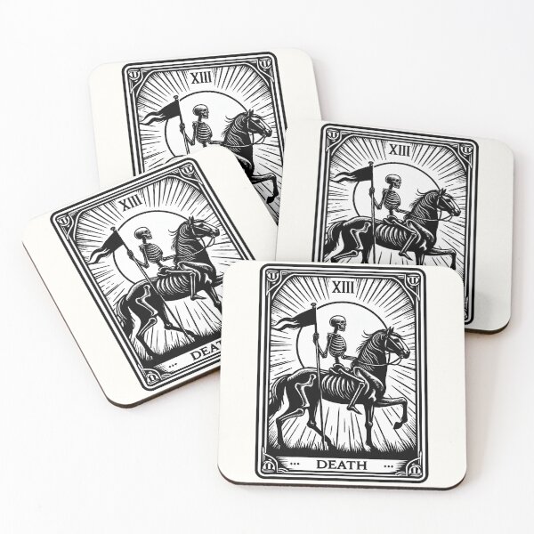 Item preview, Death tarot card designed and sold by Roberta Calabrese.