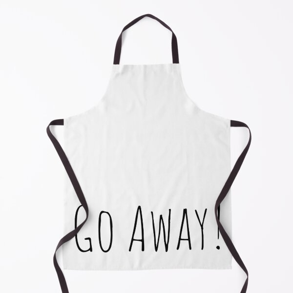 Item preview, Go Away Minimal Dark Aesthetic Quote designed and sold by GraveyardGlam.