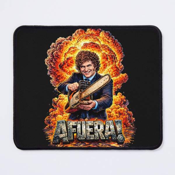 Item preview, Javier Milei "Out!" designed and sold by Dhramos.